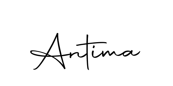 Design your own signature with our free online signature maker. With this signature software, you can create a handwritten (Autography-DOLnW) signature for name Antima. Antima signature style 10 images and pictures png