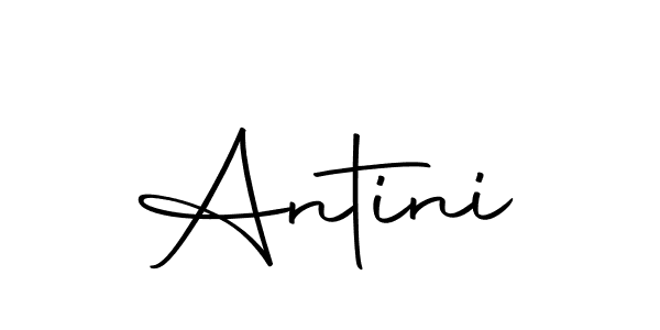 Use a signature maker to create a handwritten signature online. With this signature software, you can design (Autography-DOLnW) your own signature for name Antini. Antini signature style 10 images and pictures png