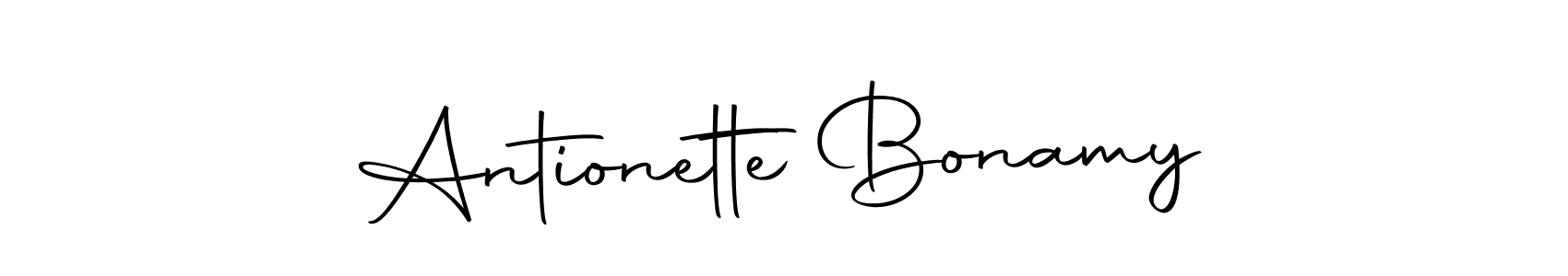 How to make Antionette Bonamy name signature. Use Autography-DOLnW style for creating short signs online. This is the latest handwritten sign. Antionette Bonamy signature style 10 images and pictures png