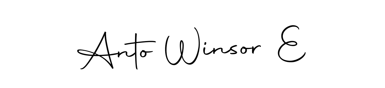 How to Draw Anto Winsor E signature style? Autography-DOLnW is a latest design signature styles for name Anto Winsor E. Anto Winsor E signature style 10 images and pictures png