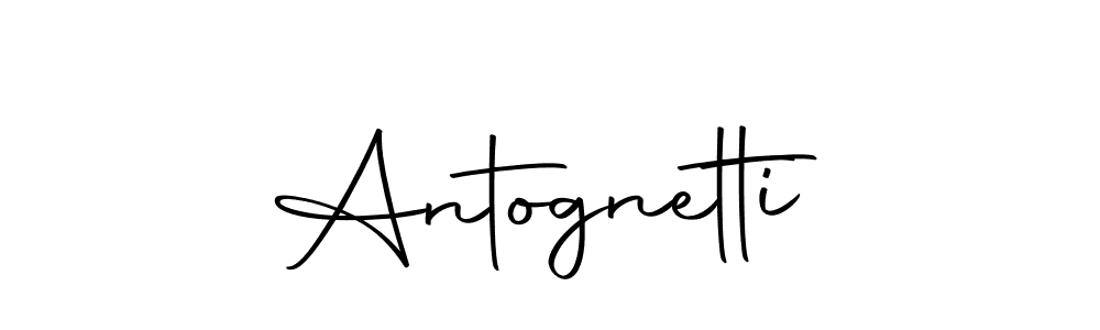 The best way (Autography-DOLnW) to make a short signature is to pick only two or three words in your name. The name Antognetti include a total of six letters. For converting this name. Antognetti signature style 10 images and pictures png