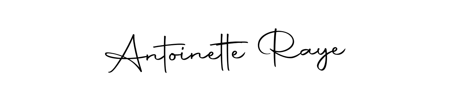 Make a beautiful signature design for name Antoinette Raye. Use this online signature maker to create a handwritten signature for free. Antoinette Raye signature style 10 images and pictures png