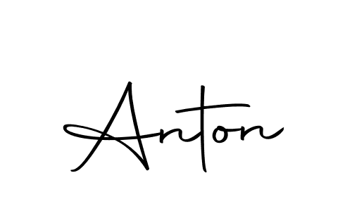 Anton stylish signature style. Best Handwritten Sign (Autography-DOLnW) for my name. Handwritten Signature Collection Ideas for my name Anton. Anton signature style 10 images and pictures png