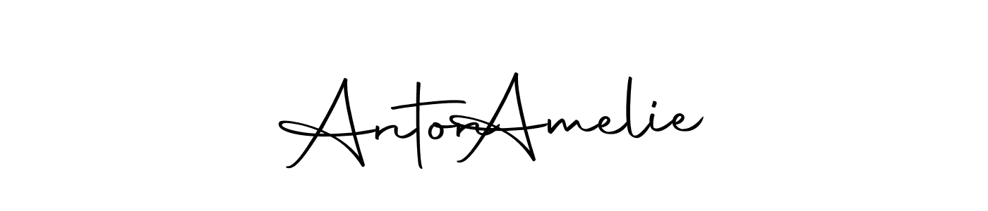 Make a short Anton   Amelie signature style. Manage your documents anywhere anytime using Autography-DOLnW. Create and add eSignatures, submit forms, share and send files easily. Anton   Amelie signature style 10 images and pictures png