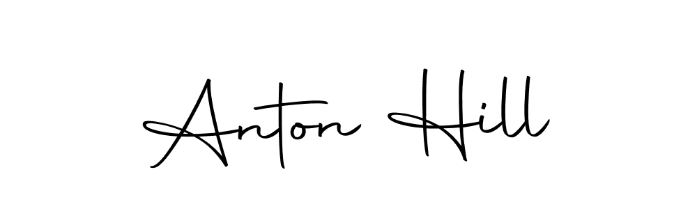 Anton Hill stylish signature style. Best Handwritten Sign (Autography-DOLnW) for my name. Handwritten Signature Collection Ideas for my name Anton Hill. Anton Hill signature style 10 images and pictures png