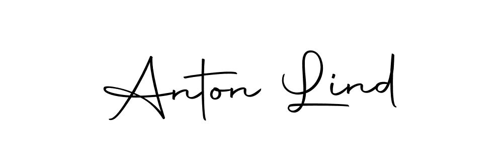 Create a beautiful signature design for name Anton Lind. With this signature (Autography-DOLnW) fonts, you can make a handwritten signature for free. Anton Lind signature style 10 images and pictures png