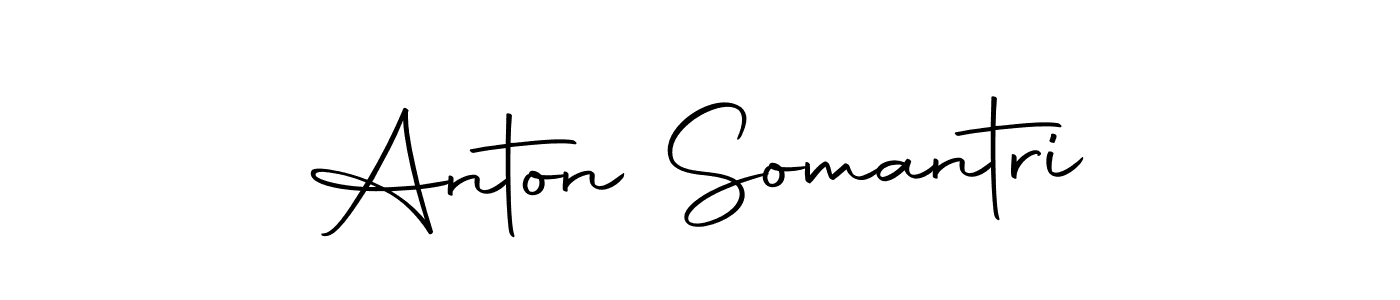 Anton Somantri stylish signature style. Best Handwritten Sign (Autography-DOLnW) for my name. Handwritten Signature Collection Ideas for my name Anton Somantri. Anton Somantri signature style 10 images and pictures png
