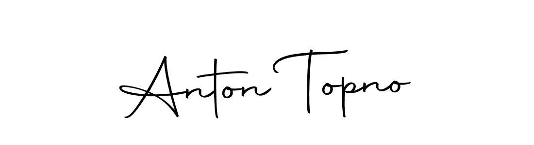 Design your own signature with our free online signature maker. With this signature software, you can create a handwritten (Autography-DOLnW) signature for name Anton Topno. Anton Topno signature style 10 images and pictures png