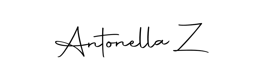 Also we have Antonella Z name is the best signature style. Create professional handwritten signature collection using Autography-DOLnW autograph style. Antonella Z signature style 10 images and pictures png