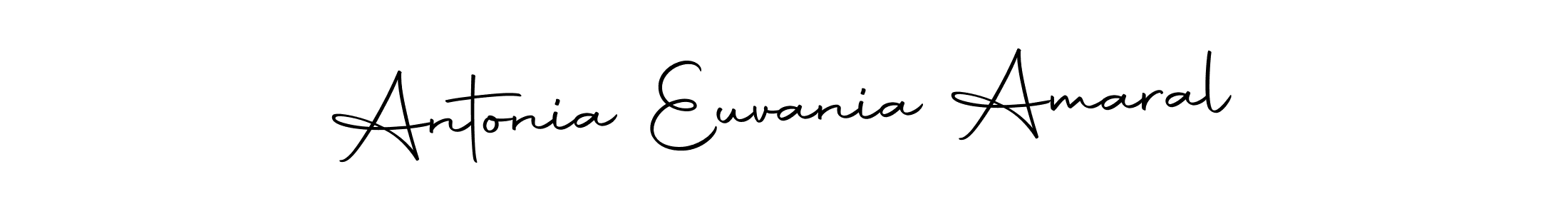 You can use this online signature creator to create a handwritten signature for the name Antonia Euvania Amaral. This is the best online autograph maker. Antonia Euvania Amaral signature style 10 images and pictures png