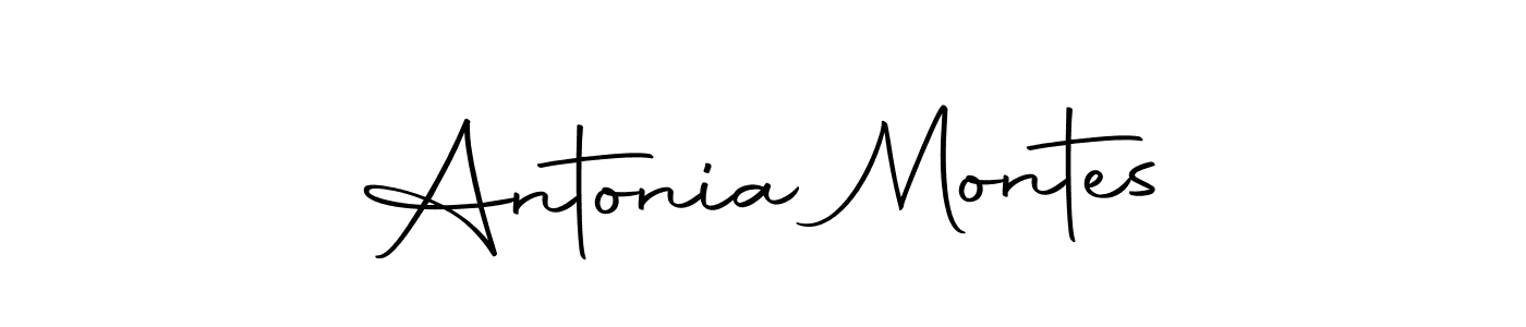 Make a short Antonia Montes signature style. Manage your documents anywhere anytime using Autography-DOLnW. Create and add eSignatures, submit forms, share and send files easily. Antonia Montes signature style 10 images and pictures png