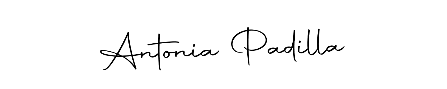 Use a signature maker to create a handwritten signature online. With this signature software, you can design (Autography-DOLnW) your own signature for name Antonia Padilla. Antonia Padilla signature style 10 images and pictures png