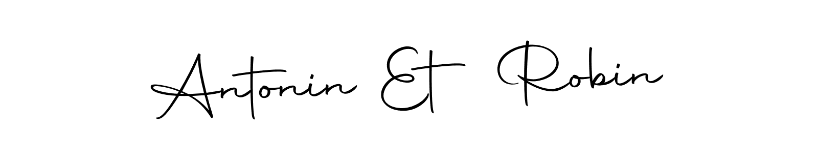 It looks lik you need a new signature style for name Antonin Et Robin. Design unique handwritten (Autography-DOLnW) signature with our free signature maker in just a few clicks. Antonin Et Robin signature style 10 images and pictures png