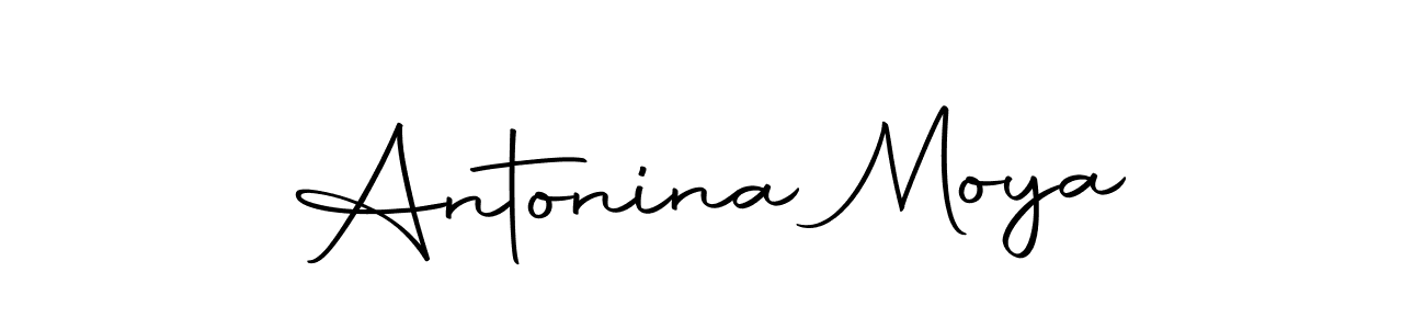 Best and Professional Signature Style for Antonina Moya. Autography-DOLnW Best Signature Style Collection. Antonina Moya signature style 10 images and pictures png