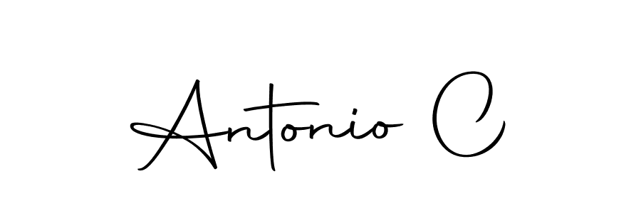 How to make Antonio C signature? Autography-DOLnW is a professional autograph style. Create handwritten signature for Antonio C name. Antonio C signature style 10 images and pictures png