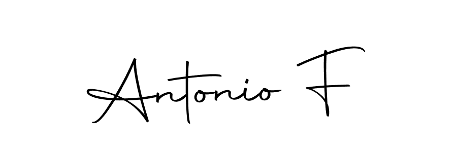 The best way (Autography-DOLnW) to make a short signature is to pick only two or three words in your name. The name Antonio F include a total of six letters. For converting this name. Antonio F signature style 10 images and pictures png