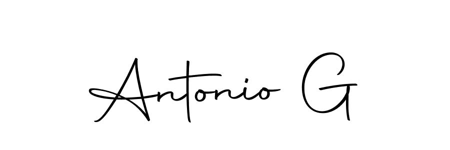 if you are searching for the best signature style for your name Antonio G. so please give up your signature search. here we have designed multiple signature styles  using Autography-DOLnW. Antonio G signature style 10 images and pictures png