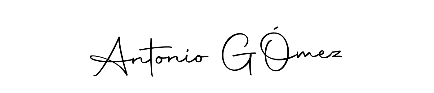 Use a signature maker to create a handwritten signature online. With this signature software, you can design (Autography-DOLnW) your own signature for name Antonio GÓmez. Antonio GÓmez signature style 10 images and pictures png