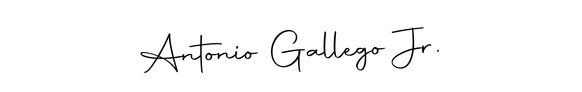 Make a beautiful signature design for name Antonio Gallego Jr.. Use this online signature maker to create a handwritten signature for free. Antonio Gallego Jr. signature style 10 images and pictures png