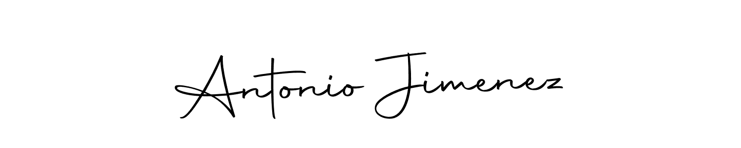 Use a signature maker to create a handwritten signature online. With this signature software, you can design (Autography-DOLnW) your own signature for name Antonio Jimenez. Antonio Jimenez signature style 10 images and pictures png