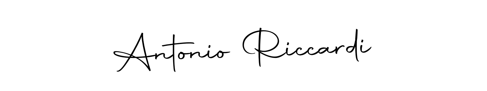 Make a beautiful signature design for name Antonio Riccardi. Use this online signature maker to create a handwritten signature for free. Antonio Riccardi signature style 10 images and pictures png