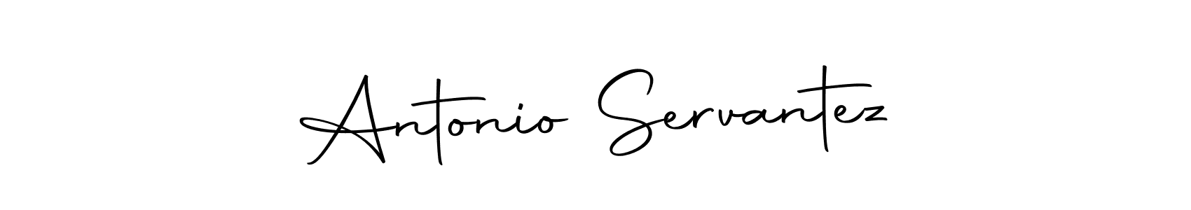 You should practise on your own different ways (Autography-DOLnW) to write your name (Antonio Servantez) in signature. don't let someone else do it for you. Antonio Servantez signature style 10 images and pictures png