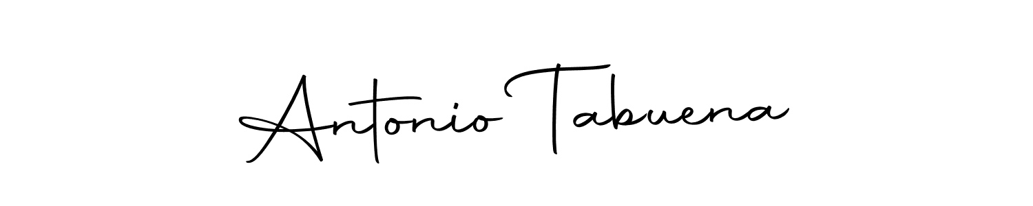 Make a beautiful signature design for name Antonio Tabuena. With this signature (Autography-DOLnW) style, you can create a handwritten signature for free. Antonio Tabuena signature style 10 images and pictures png