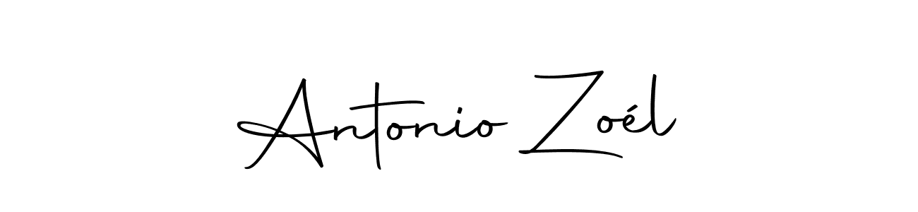 Make a beautiful signature design for name Antonio Zoél. With this signature (Autography-DOLnW) style, you can create a handwritten signature for free. Antonio Zoél signature style 10 images and pictures png