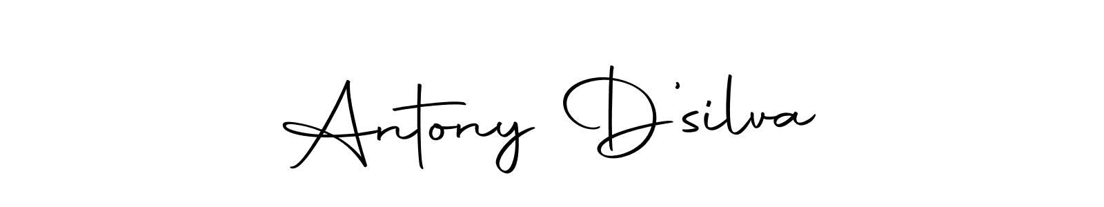 Make a short Antony D’silva signature style. Manage your documents anywhere anytime using Autography-DOLnW. Create and add eSignatures, submit forms, share and send files easily. Antony D’silva signature style 10 images and pictures png