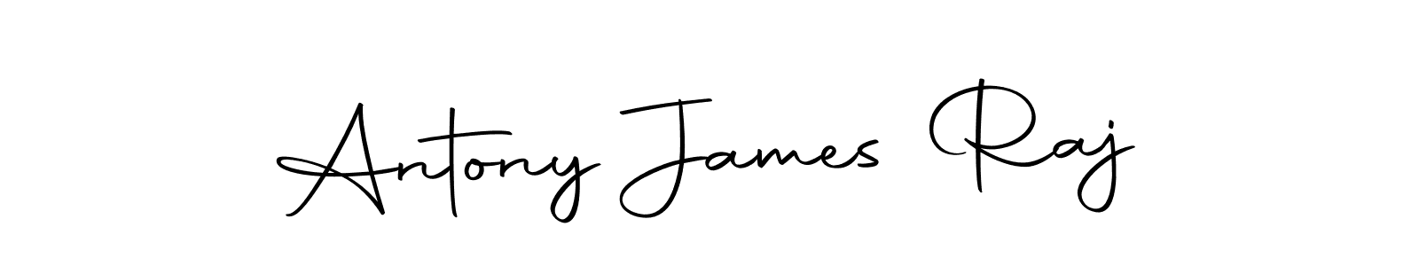 The best way (Autography-DOLnW) to make a short signature is to pick only two or three words in your name. The name Antony James Raj include a total of six letters. For converting this name. Antony James Raj signature style 10 images and pictures png