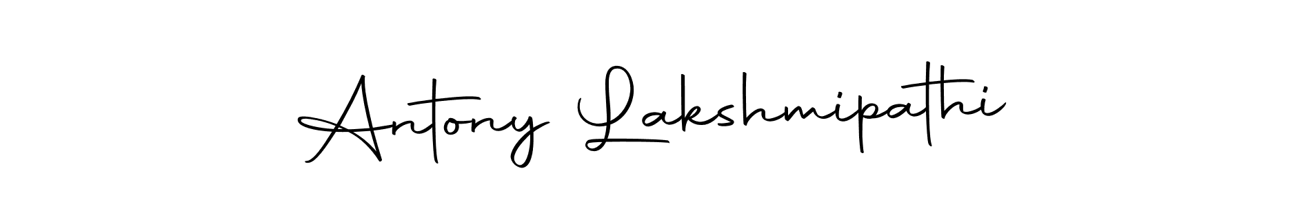 The best way (Autography-DOLnW) to make a short signature is to pick only two or three words in your name. The name Antony Lakshmipathi include a total of six letters. For converting this name. Antony Lakshmipathi signature style 10 images and pictures png