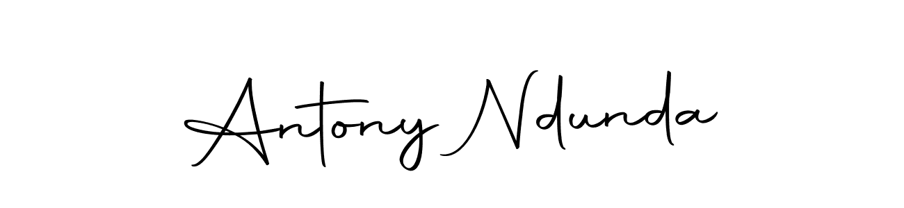 Also we have Antony Ndunda name is the best signature style. Create professional handwritten signature collection using Autography-DOLnW autograph style. Antony Ndunda signature style 10 images and pictures png