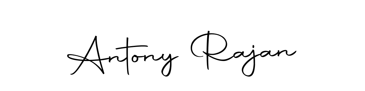 How to make Antony Rajan signature? Autography-DOLnW is a professional autograph style. Create handwritten signature for Antony Rajan name. Antony Rajan signature style 10 images and pictures png