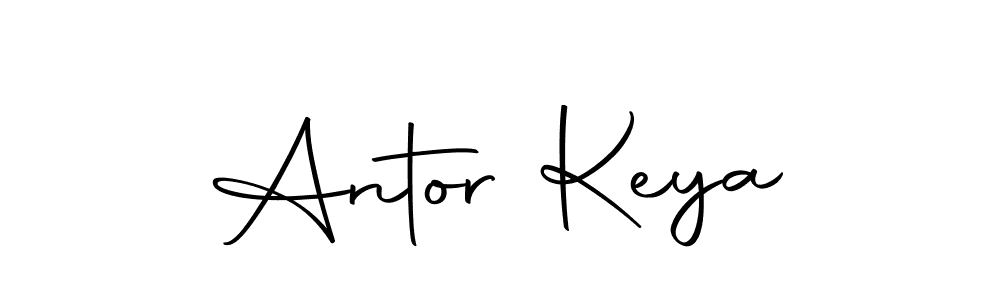 Use a signature maker to create a handwritten signature online. With this signature software, you can design (Autography-DOLnW) your own signature for name Antor Keya. Antor Keya signature style 10 images and pictures png