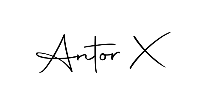 Also we have Antor X name is the best signature style. Create professional handwritten signature collection using Autography-DOLnW autograph style. Antor X signature style 10 images and pictures png