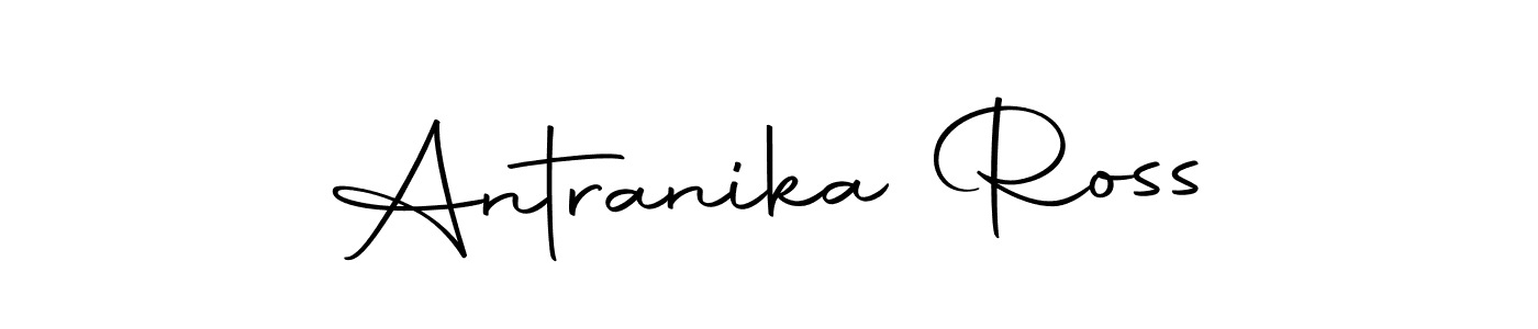 Here are the top 10 professional signature styles for the name Antranika Ross. These are the best autograph styles you can use for your name. Antranika Ross signature style 10 images and pictures png