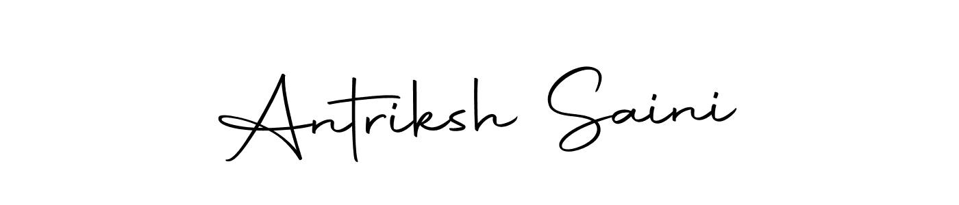 Here are the top 10 professional signature styles for the name Antriksh Saini. These are the best autograph styles you can use for your name. Antriksh Saini signature style 10 images and pictures png