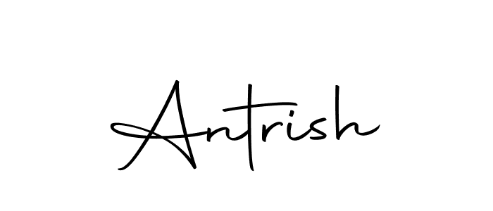 Similarly Autography-DOLnW is the best handwritten signature design. Signature creator online .You can use it as an online autograph creator for name Antrish. Antrish signature style 10 images and pictures png