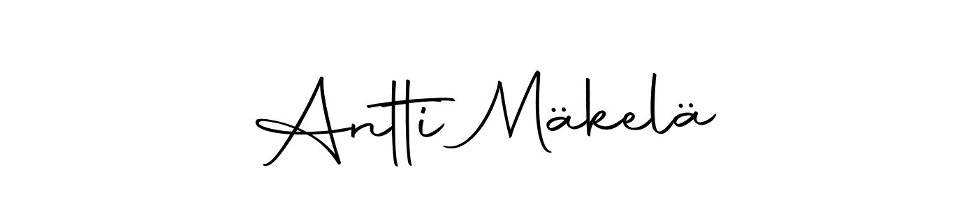 You should practise on your own different ways (Autography-DOLnW) to write your name (Antti Mäkelä) in signature. don't let someone else do it for you. Antti Mäkelä signature style 10 images and pictures png