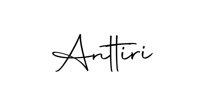 Here are the top 10 professional signature styles for the name Anttiri. These are the best autograph styles you can use for your name. Anttiri signature style 10 images and pictures png