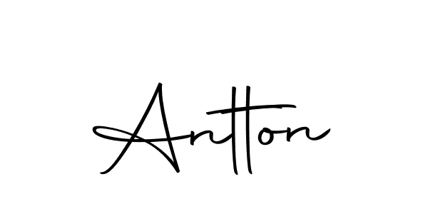 You should practise on your own different ways (Autography-DOLnW) to write your name (Antton) in signature. don't let someone else do it for you. Antton signature style 10 images and pictures png