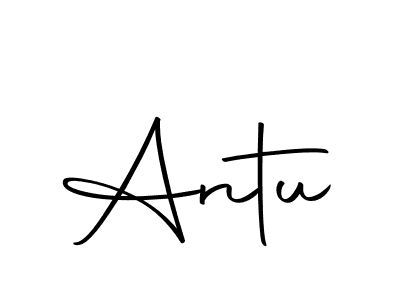 Make a beautiful signature design for name Antu. Use this online signature maker to create a handwritten signature for free. Antu signature style 10 images and pictures png