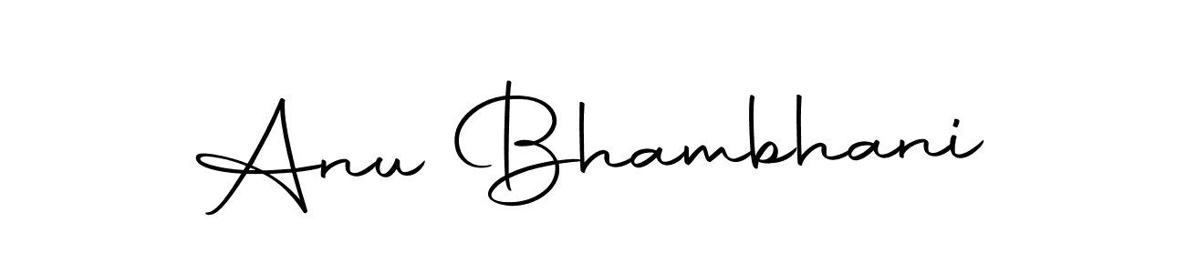 Also we have Anu Bhambhani name is the best signature style. Create professional handwritten signature collection using Autography-DOLnW autograph style. Anu Bhambhani signature style 10 images and pictures png