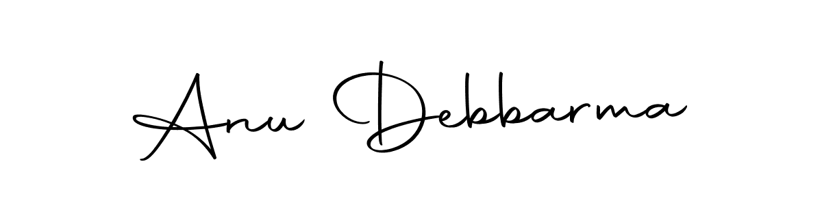 Design your own signature with our free online signature maker. With this signature software, you can create a handwritten (Autography-DOLnW) signature for name Anu Debbarma. Anu Debbarma signature style 10 images and pictures png