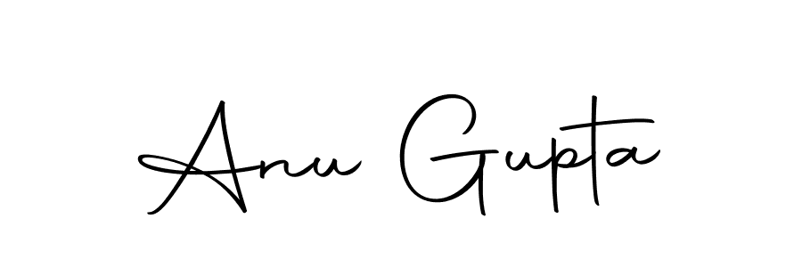 Also we have Anu Gupta name is the best signature style. Create professional handwritten signature collection using Autography-DOLnW autograph style. Anu Gupta signature style 10 images and pictures png