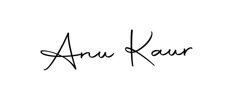 Make a beautiful signature design for name Anu Kaur. With this signature (Autography-DOLnW) style, you can create a handwritten signature for free. Anu Kaur signature style 10 images and pictures png
