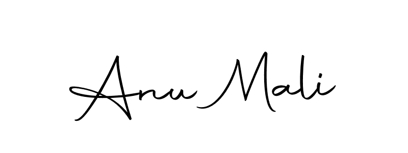 Use a signature maker to create a handwritten signature online. With this signature software, you can design (Autography-DOLnW) your own signature for name Anu Mali. Anu Mali signature style 10 images and pictures png