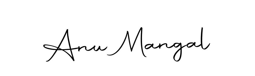 Also we have Anu Mangal name is the best signature style. Create professional handwritten signature collection using Autography-DOLnW autograph style. Anu Mangal signature style 10 images and pictures png