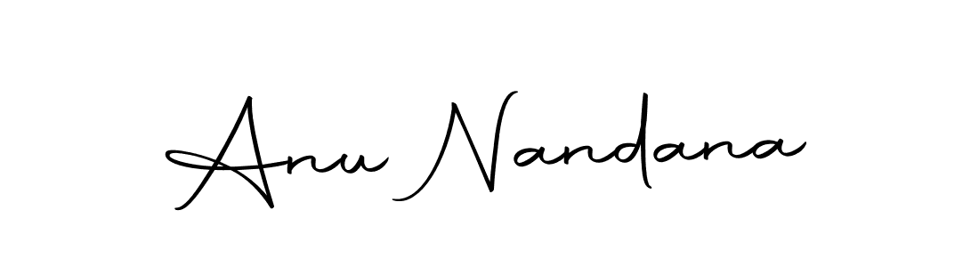 if you are searching for the best signature style for your name Anu Nandana. so please give up your signature search. here we have designed multiple signature styles  using Autography-DOLnW. Anu Nandana signature style 10 images and pictures png