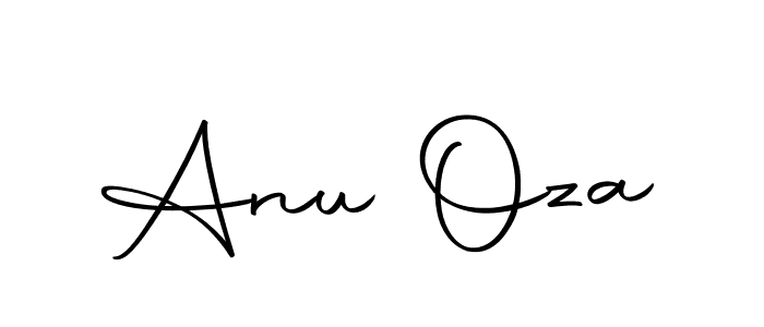 Design your own signature with our free online signature maker. With this signature software, you can create a handwritten (Autography-DOLnW) signature for name Anu Oza. Anu Oza signature style 10 images and pictures png